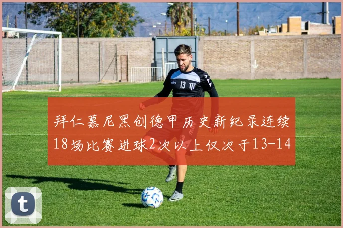 拜仁慕尼黑创德甲历史新纪录连续18场比赛进球2次以上仅次于13-14赛季